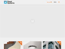 Tablet Screenshot of panelsystems.co.uk